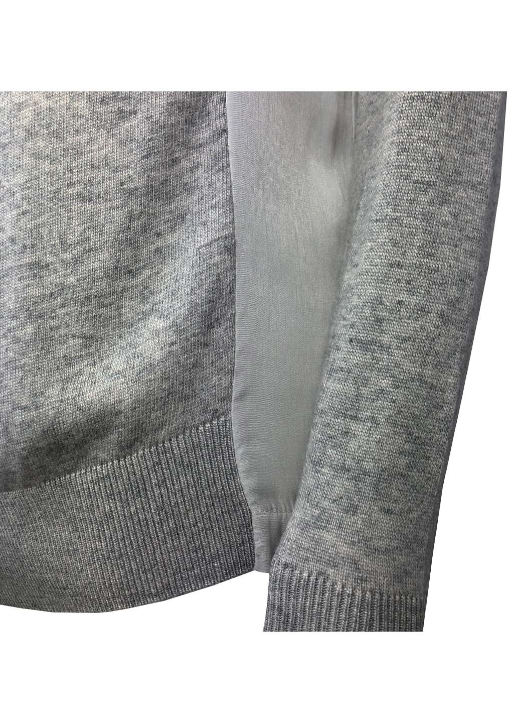 Серый демисезонный свитер джемпер Asos