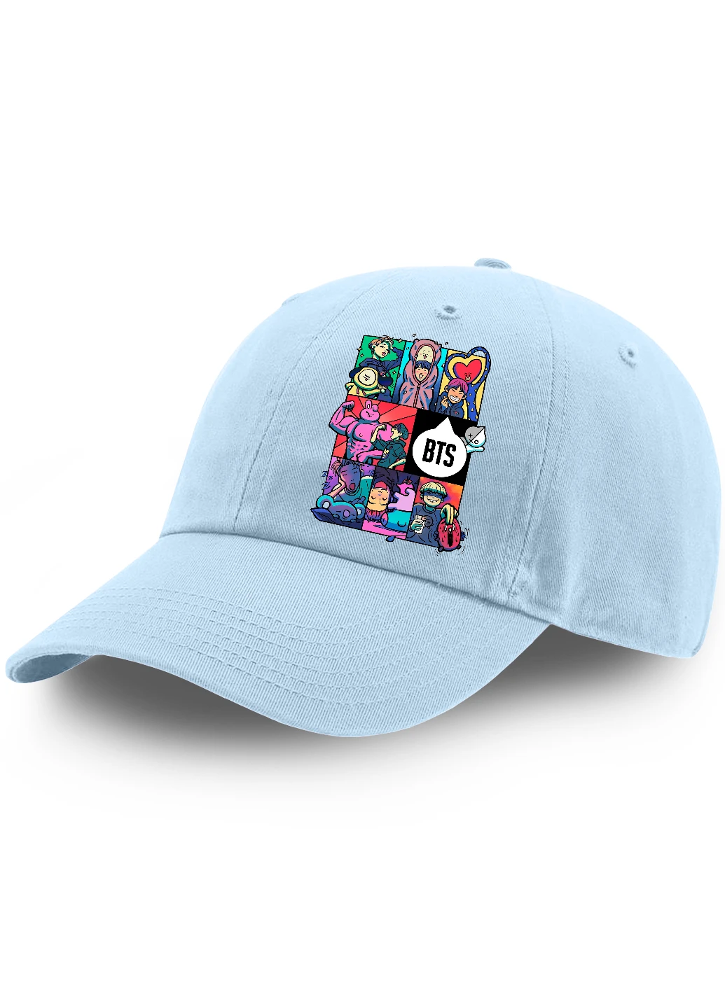 Кепка БТС (BTS) (9273-1078) MobiPrint (216961493)