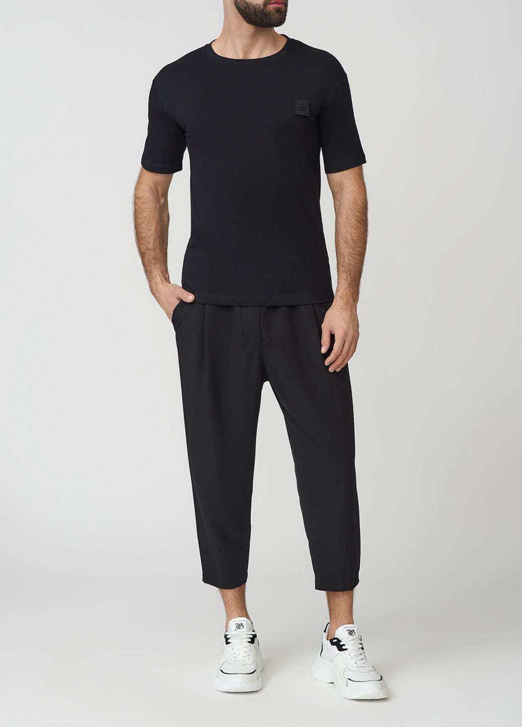 Чорна футболка J.B4 (Just Before)