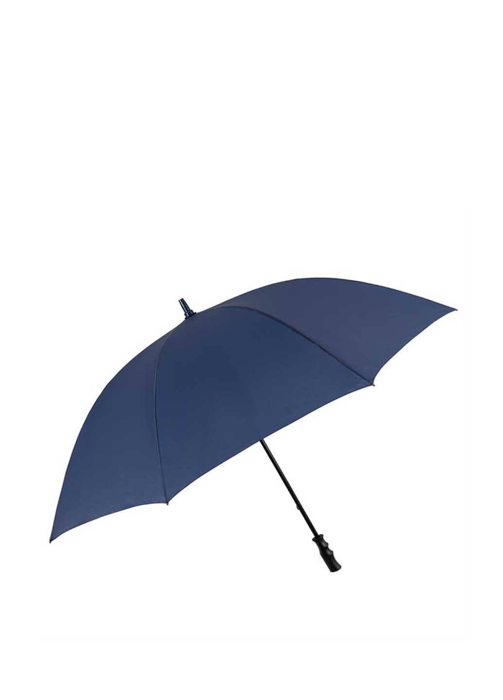 Тёмно-синий зонт Perletti большой система антиветер (363640828)
