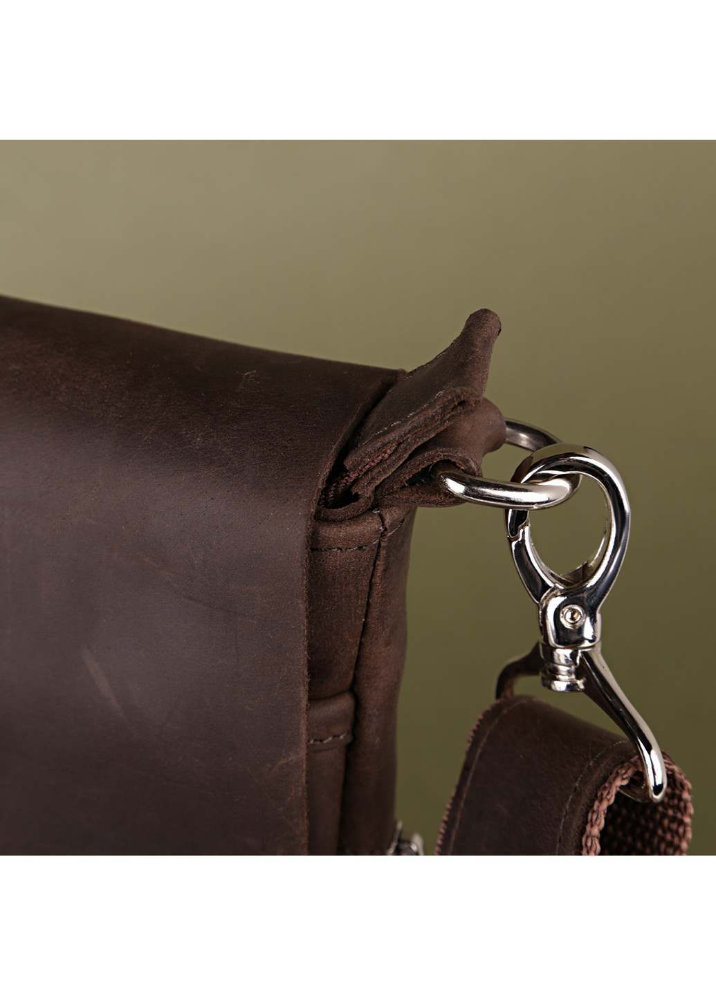 Чоловіча шкіряна сумка 22х25,5х3-6,5 см Shvigel (252129947)