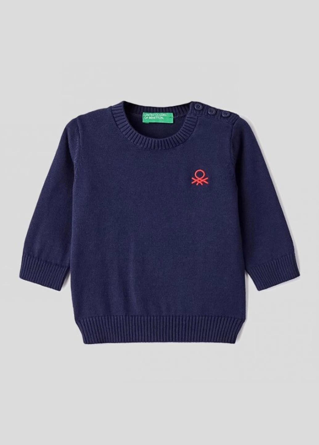 Темно-синій демісезонний джемпер 1244c1949.g-252 джемпер United Colors of Benetton Jamper