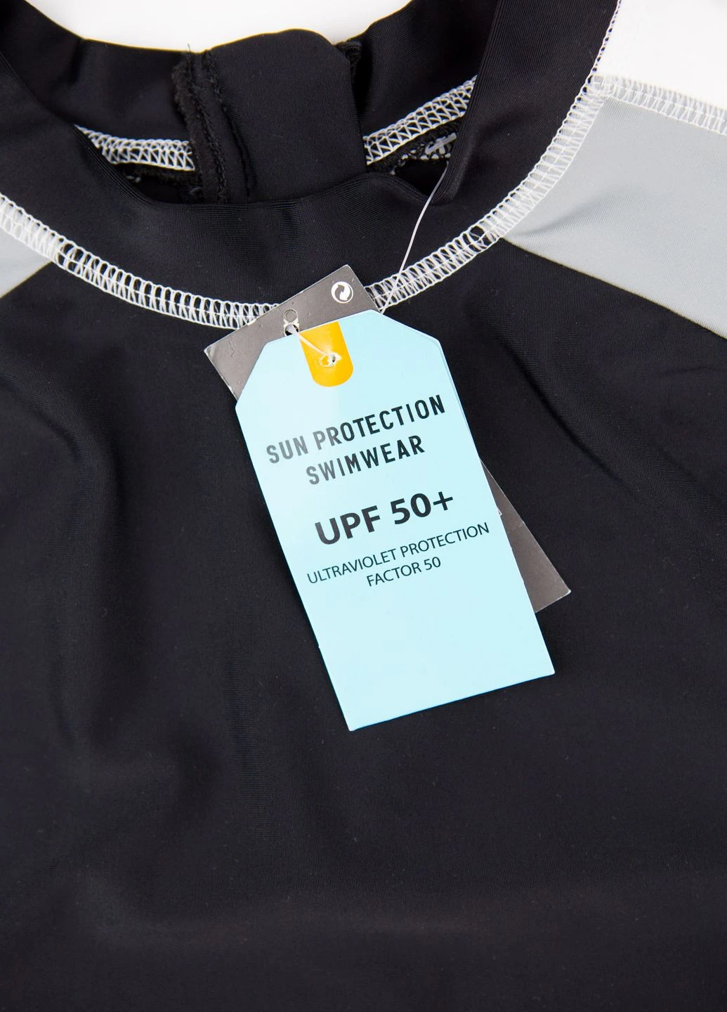Черная летняя купальный топ Primark
