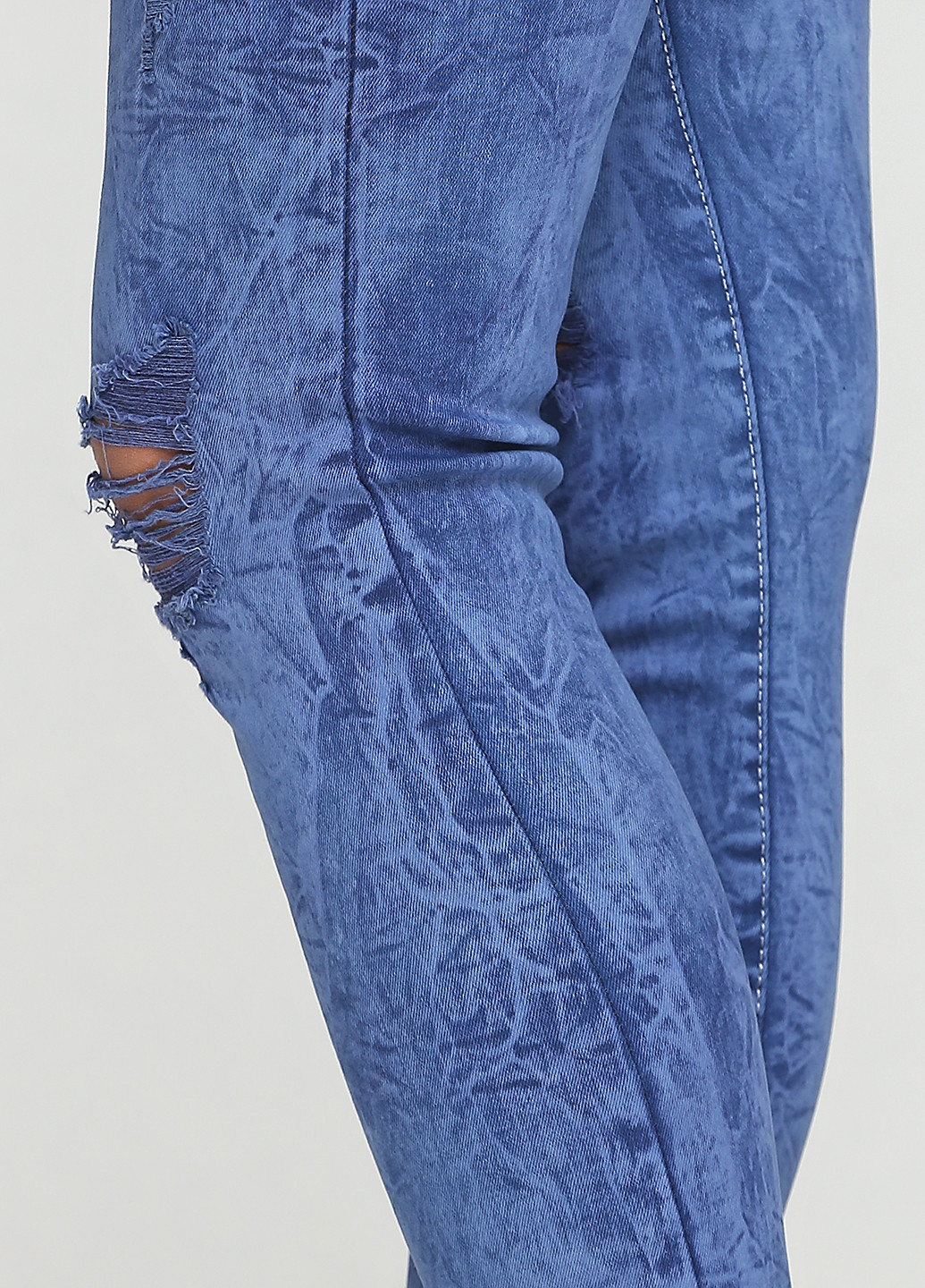 Синие демисезонные скинни джинсы CUTLER