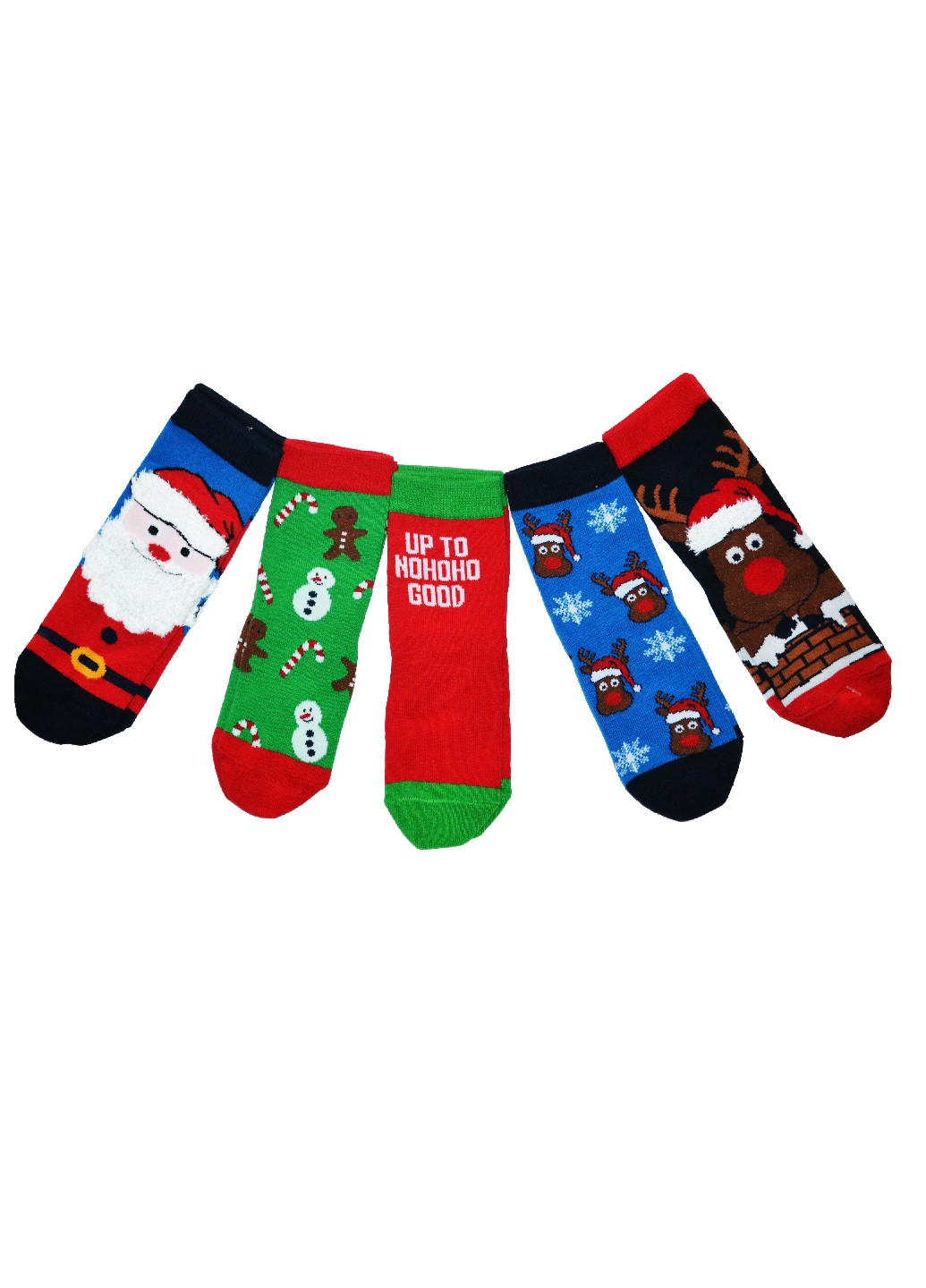 Шкарпетки 5шт. C&A новорічні комбіновані повсякденні