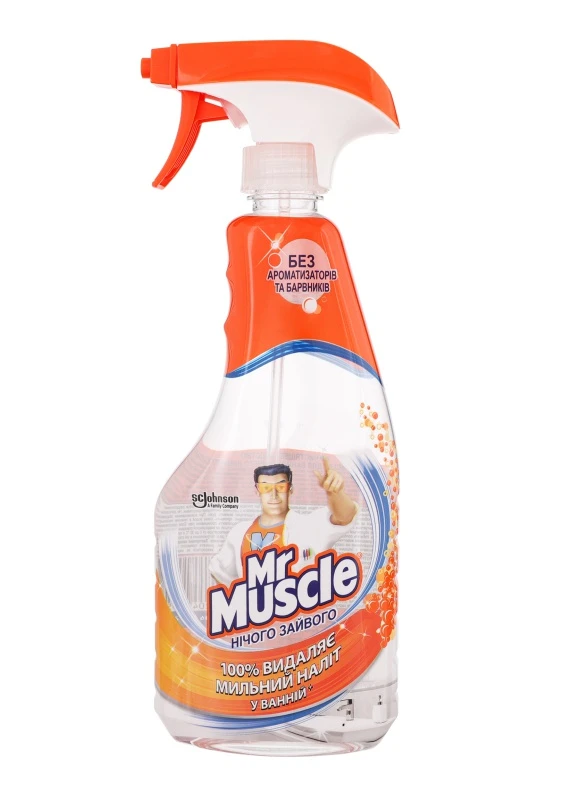 Засіб Mr.Muscle для ванної кімнати «Нічого Зайвого» 0,5 л Mr Muscle (248072143)