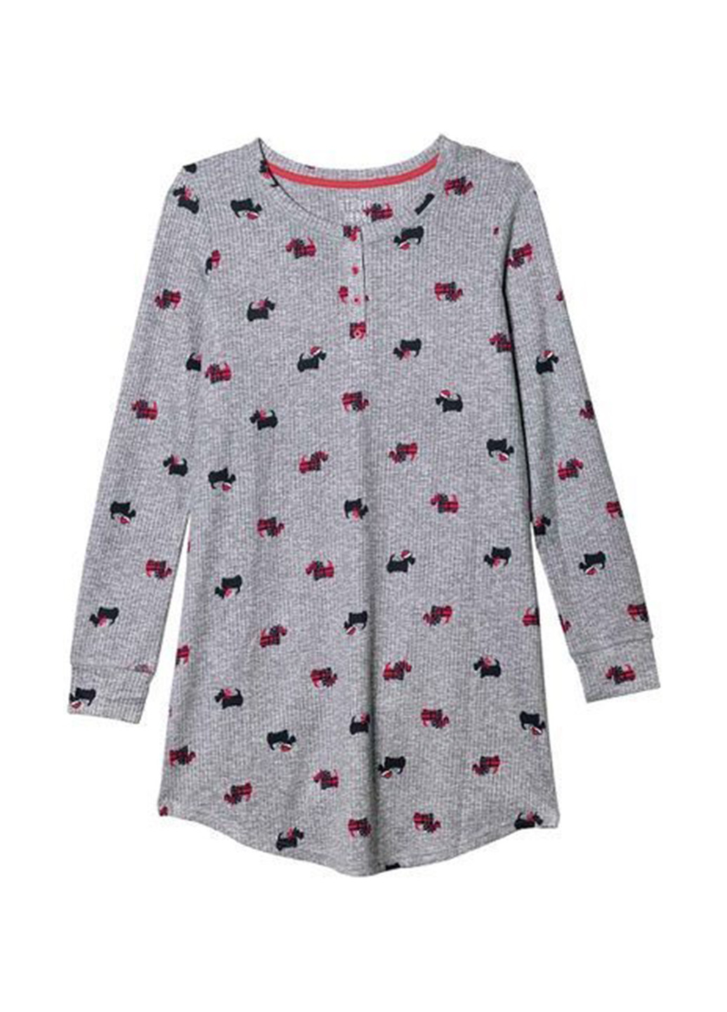 Сіра домашній сукня а-силует Studio 1886 з малюнком