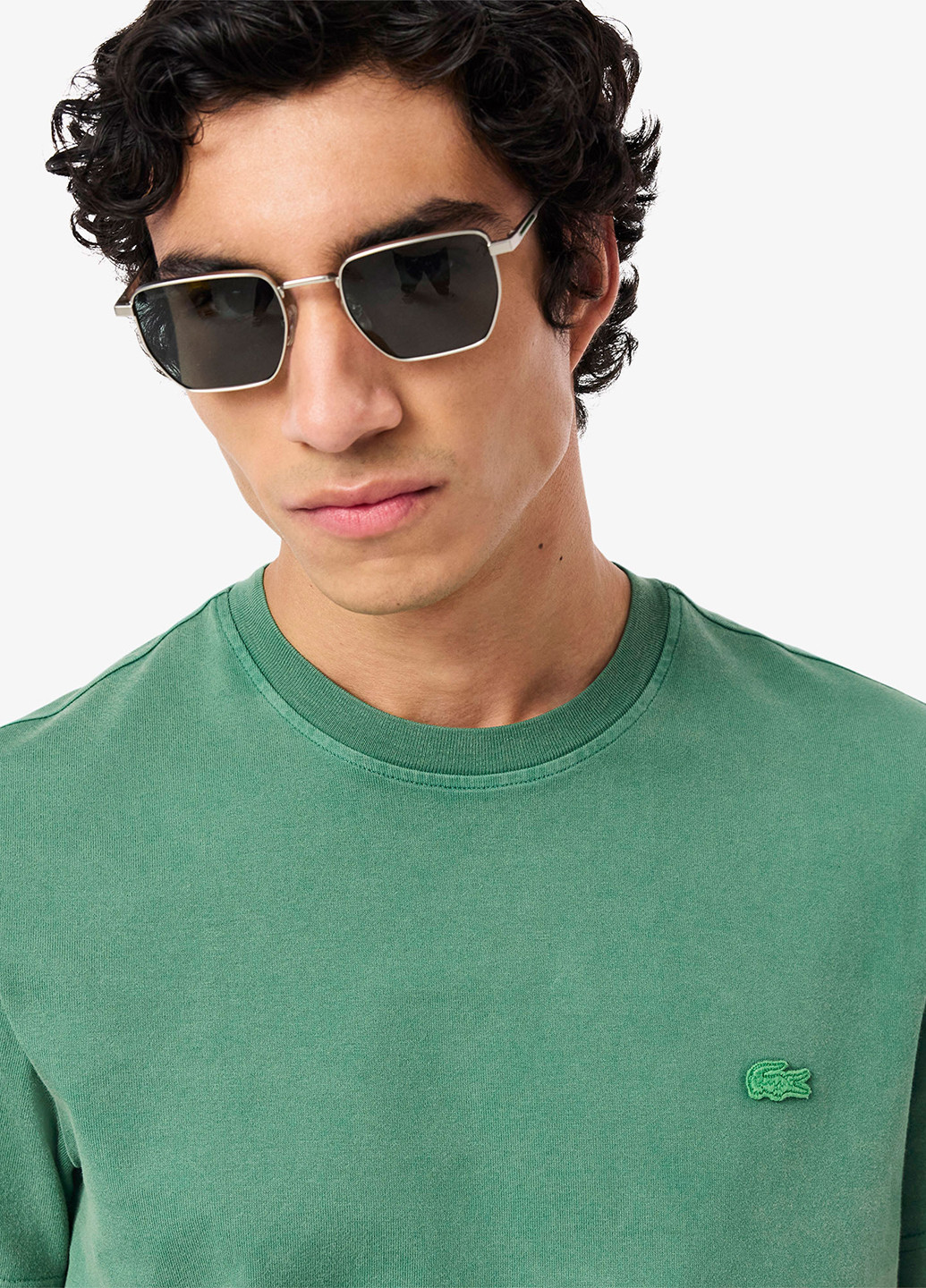 Зелена футболка Lacoste