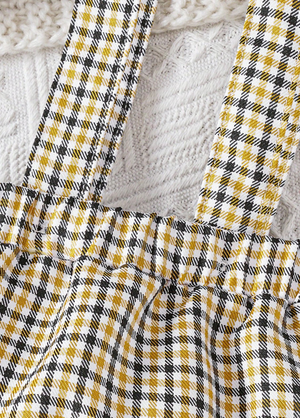 Комбінований літній костюм (комбінезон, метелик, берет) з шортами SHEIN