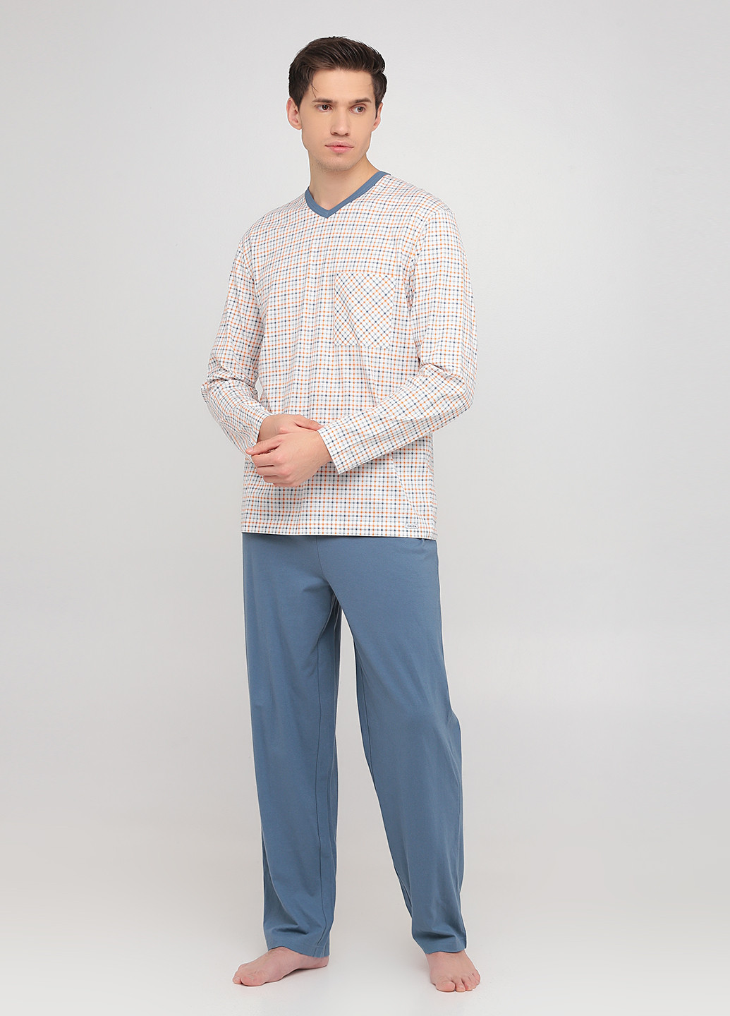 Пижама (лонгслив, брюки) Calida (251830605)