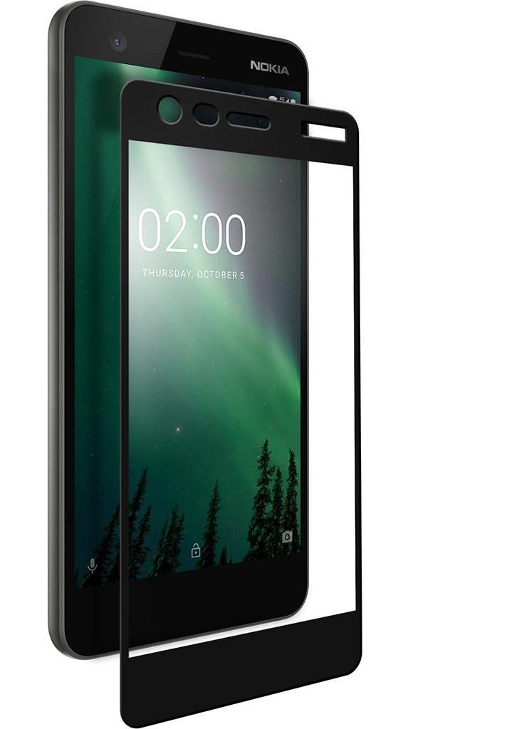 Стекло защитное для Nokia 2 Black (VTPGS-N2B) Vinga (203978003)