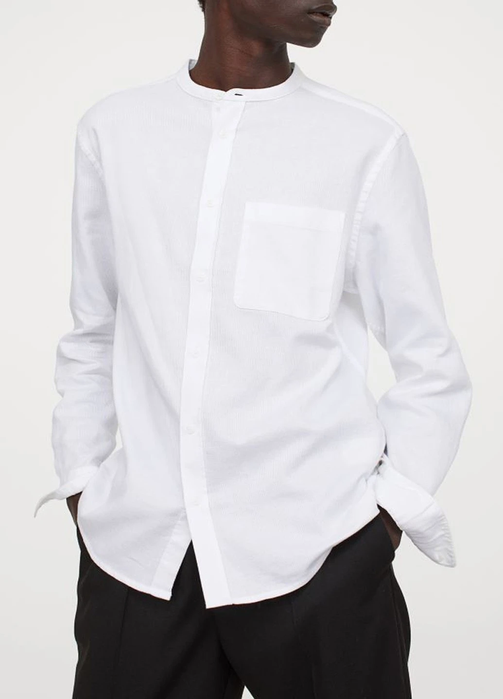 Белая рубашка H&M