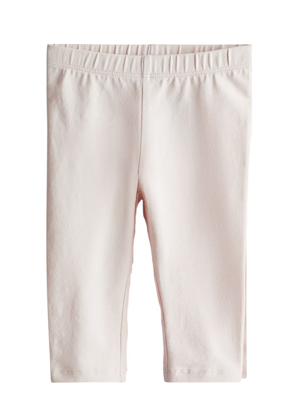 Светло-розовые демисезонные леггинсы H&M