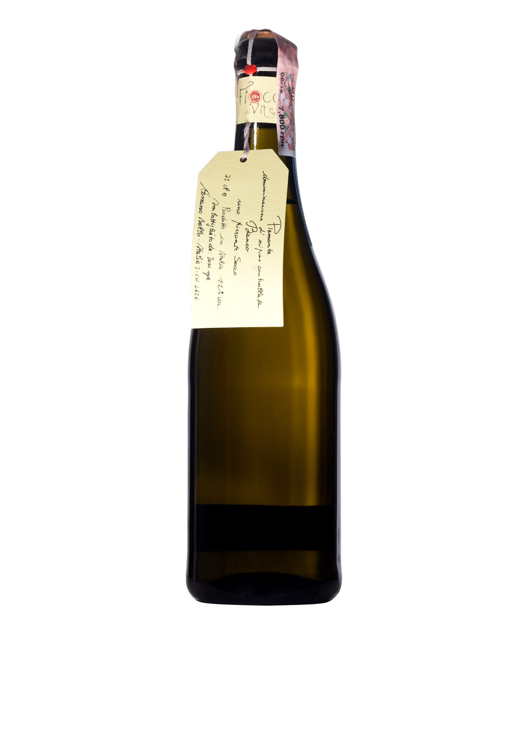 Вино Fiocco di Vite Piemonte Bianco DOC, 0.75 л Toso золотистое
