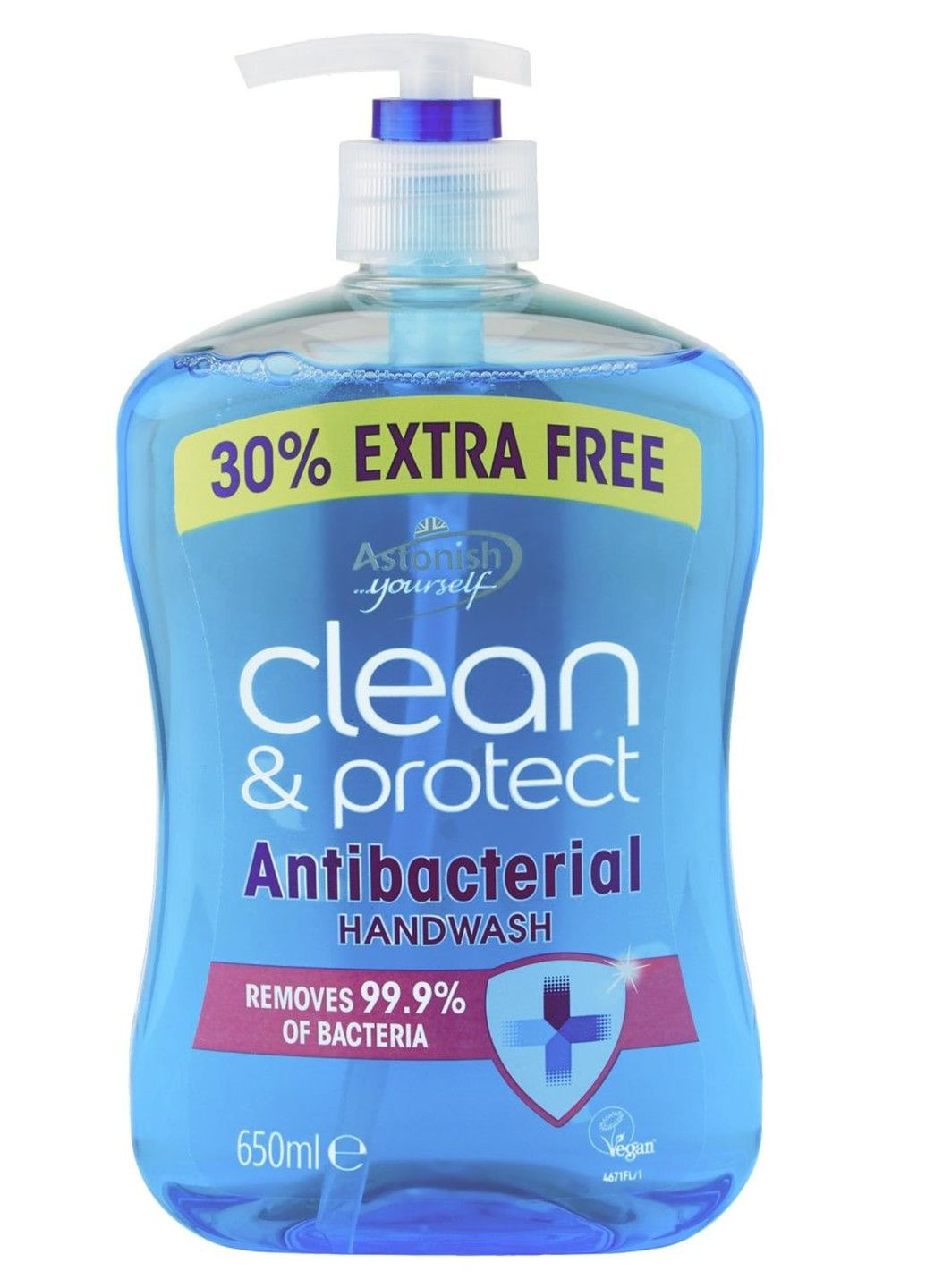 Антибактериальное мыло "Чистота и защита", 650мл Astonish
