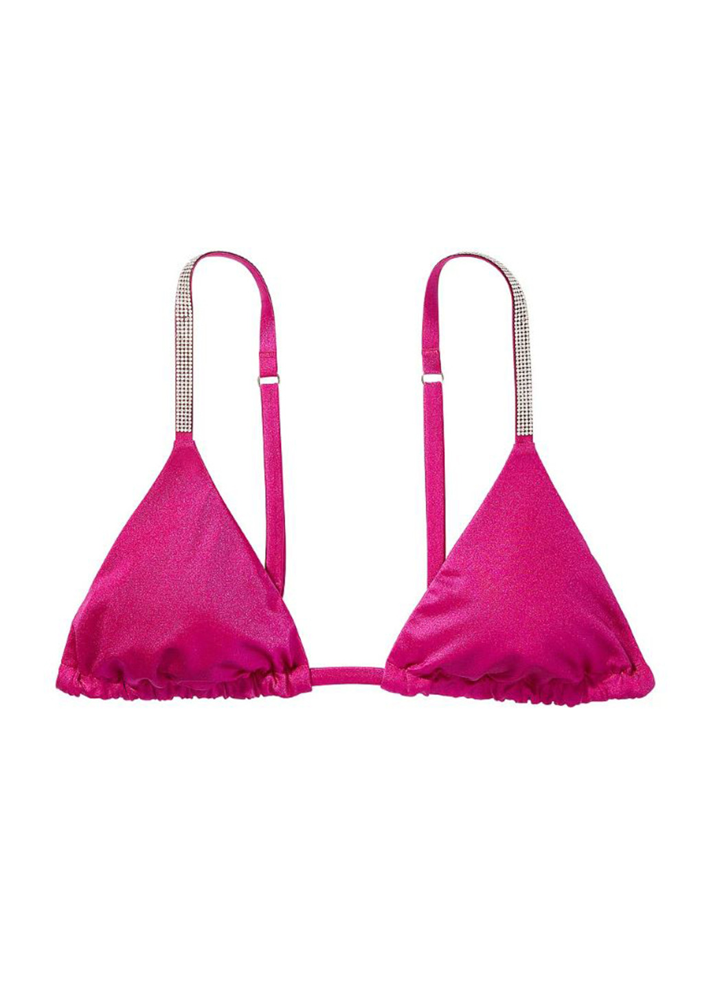 Розовый летний купальник (лиф, трусы) раздельный Victoria's Secret