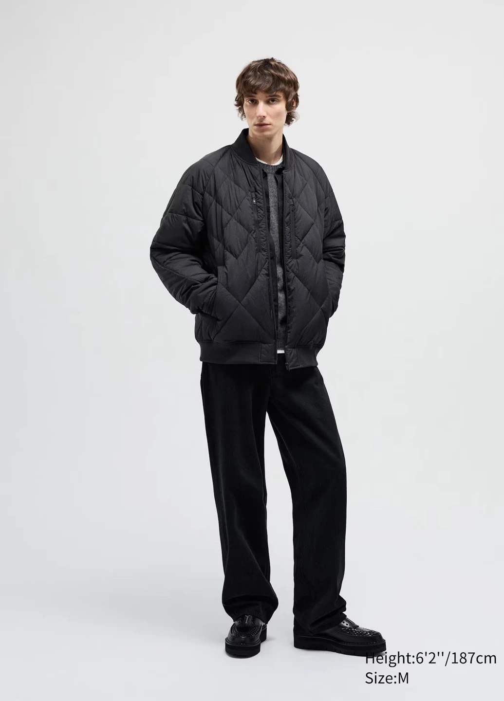 Бомбер Uniqlo на молнии (325923214)