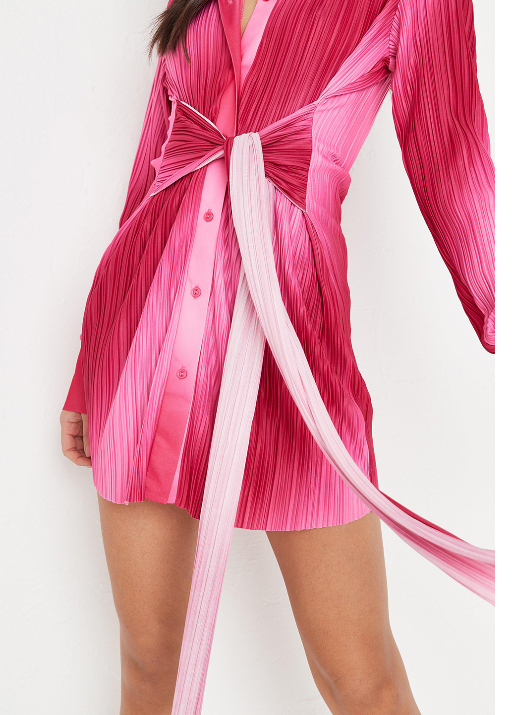Рожева кежуал сукня сорочка Missguided однотонна