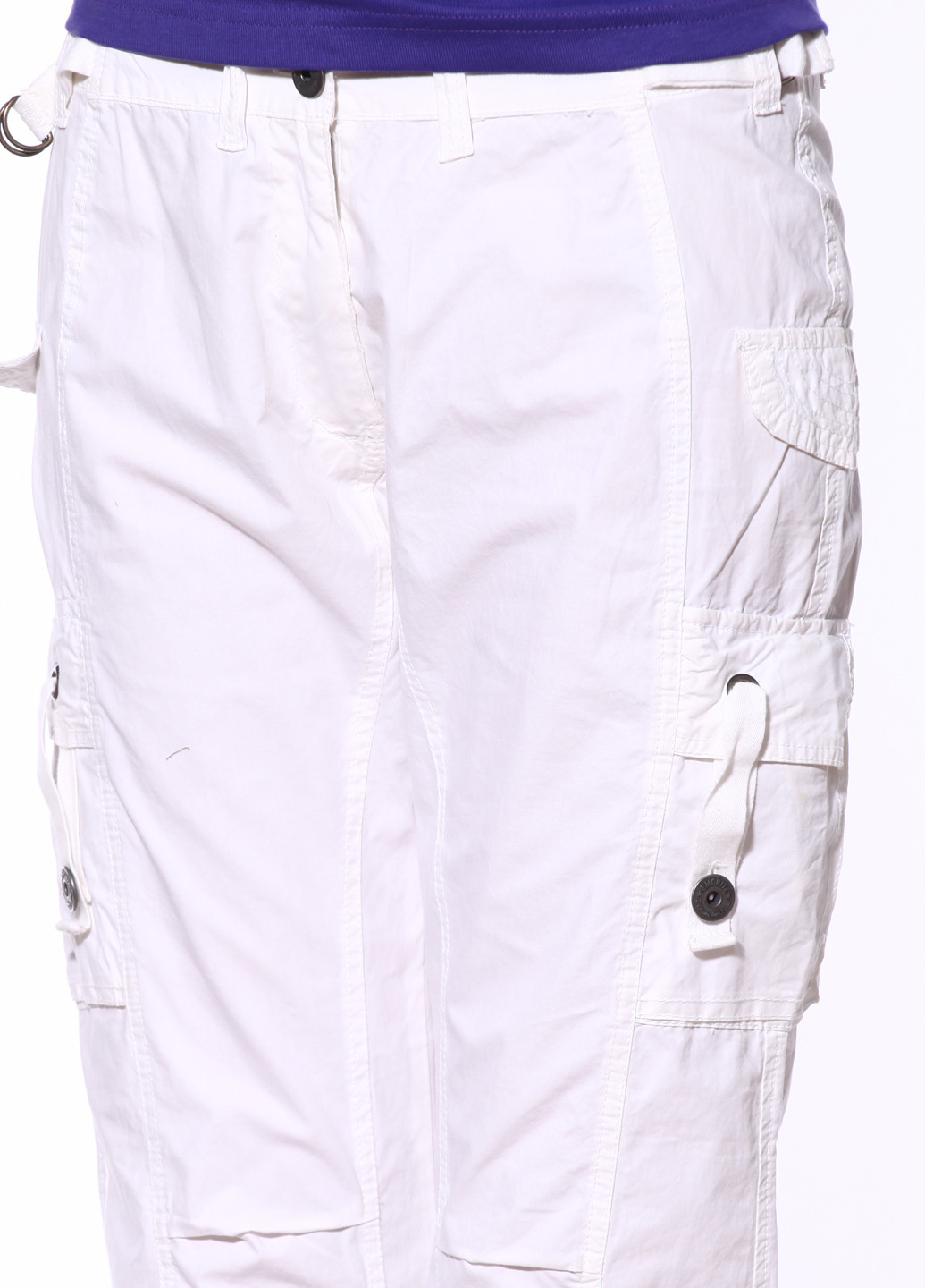 Белые кэжуал демисезонные брюки Emonite