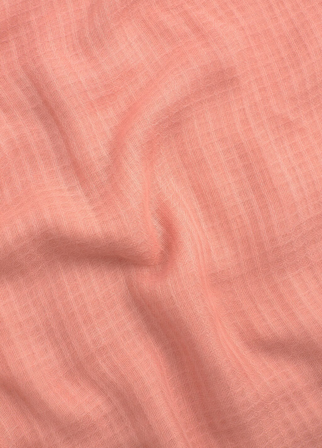 Шарф Mango однотонный светло-розовый кэжуал полиэстер