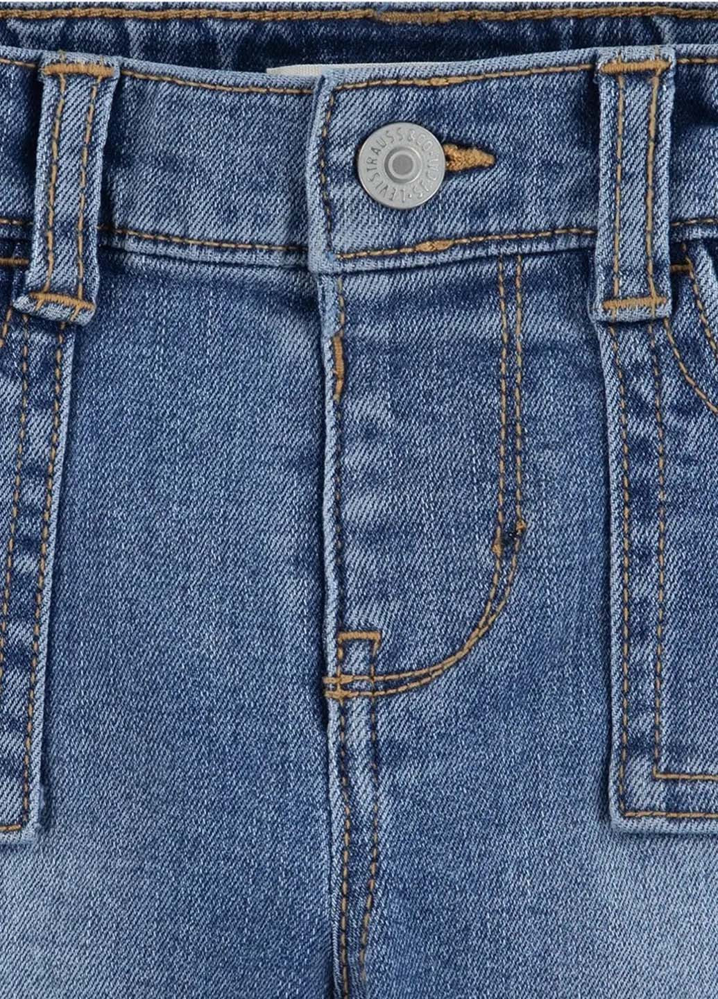 Білий демісезонний комплект (лонгслів, джинси) Levi's