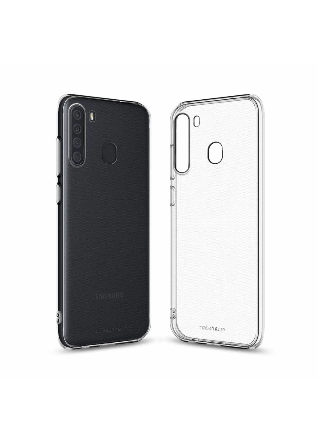Чохол для мобільного телефону Samsung A21 Air (Clear TPU) (MCA-SA21) MakeFuture (252569906)