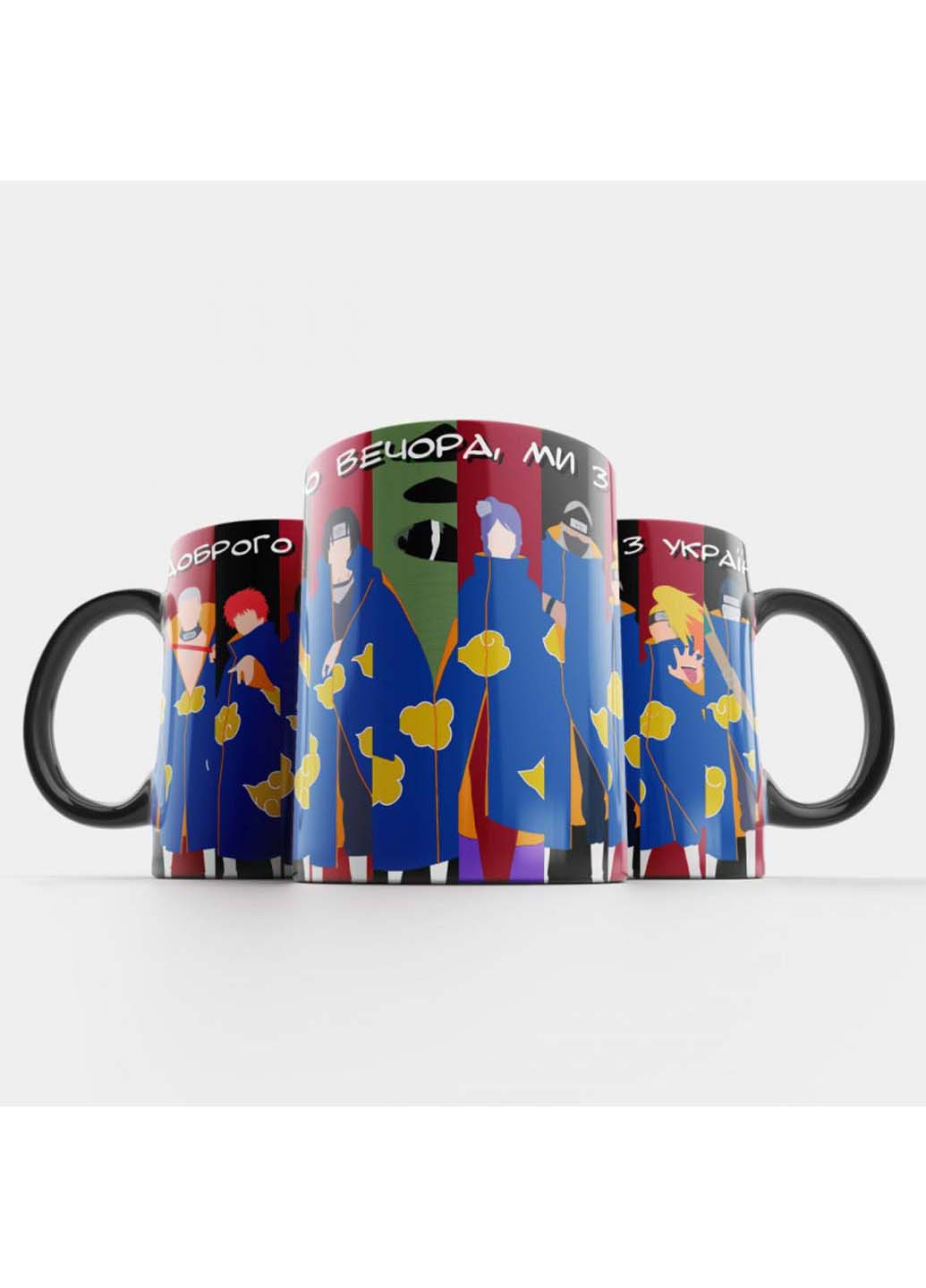 Чашка Fan Girl Клан Акацуки Akatsuki Naruto UA 330 мл (254915003)