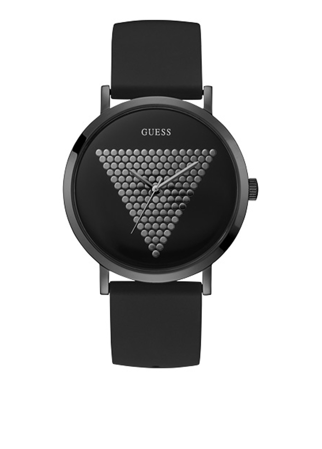 Часы Guess логотипы чёрные