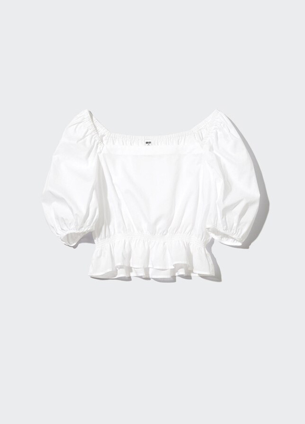 Біла літня блузка Uniqlo