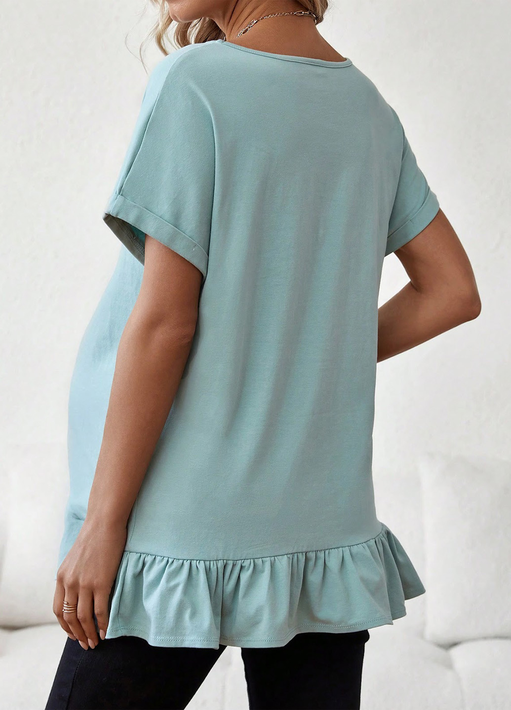 Фуболка для вагітних SHEIN - (324037740)