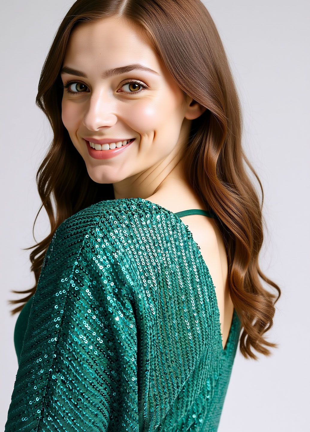 Зеленое кэжуал платье Reserved однотонное