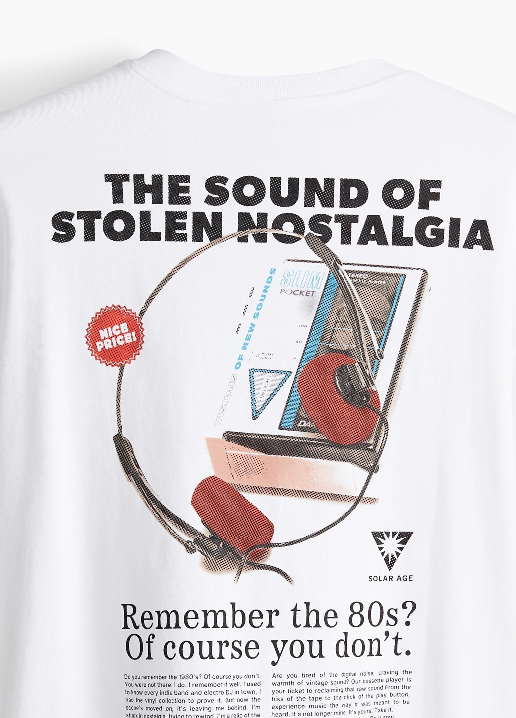 Біла футболка H&M