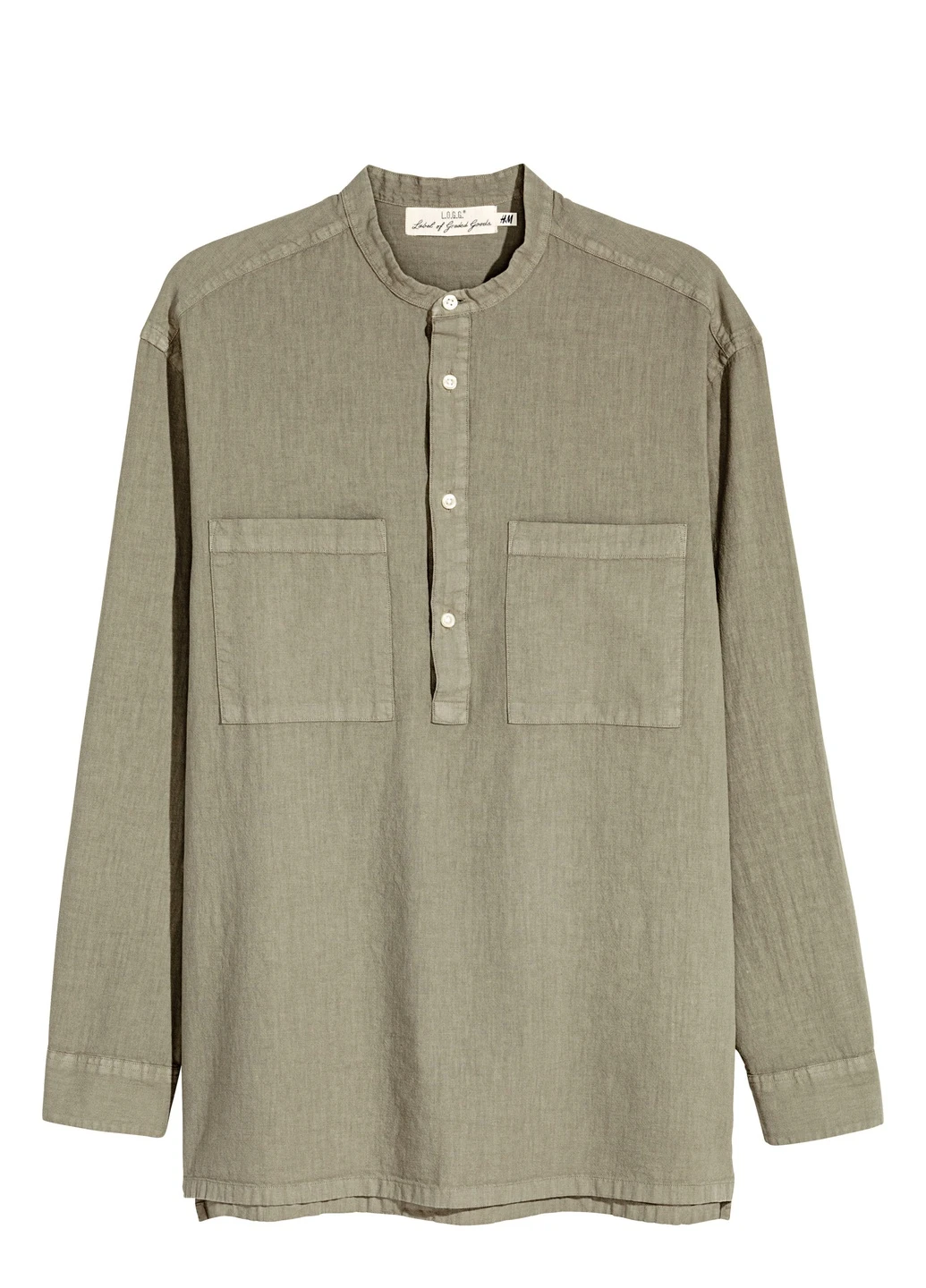 Сорочка демісезон,блідо-зелений, H&M (255192685)