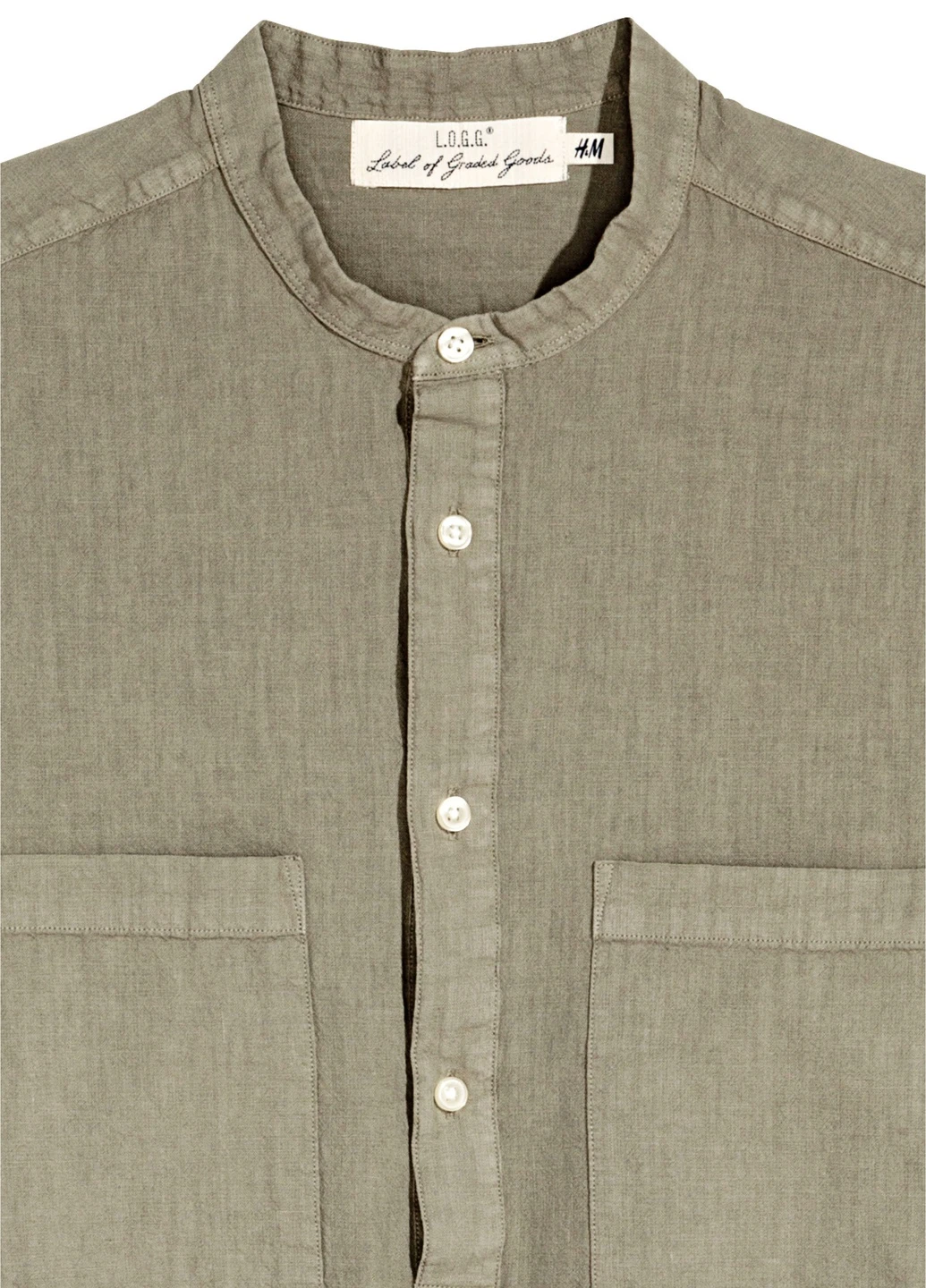 Сорочка демісезон,блідо-зелений, H&M (255192685)