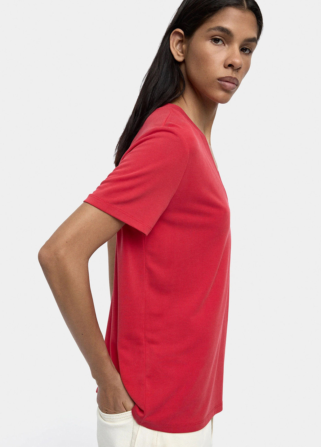 Красная блуза Parfois