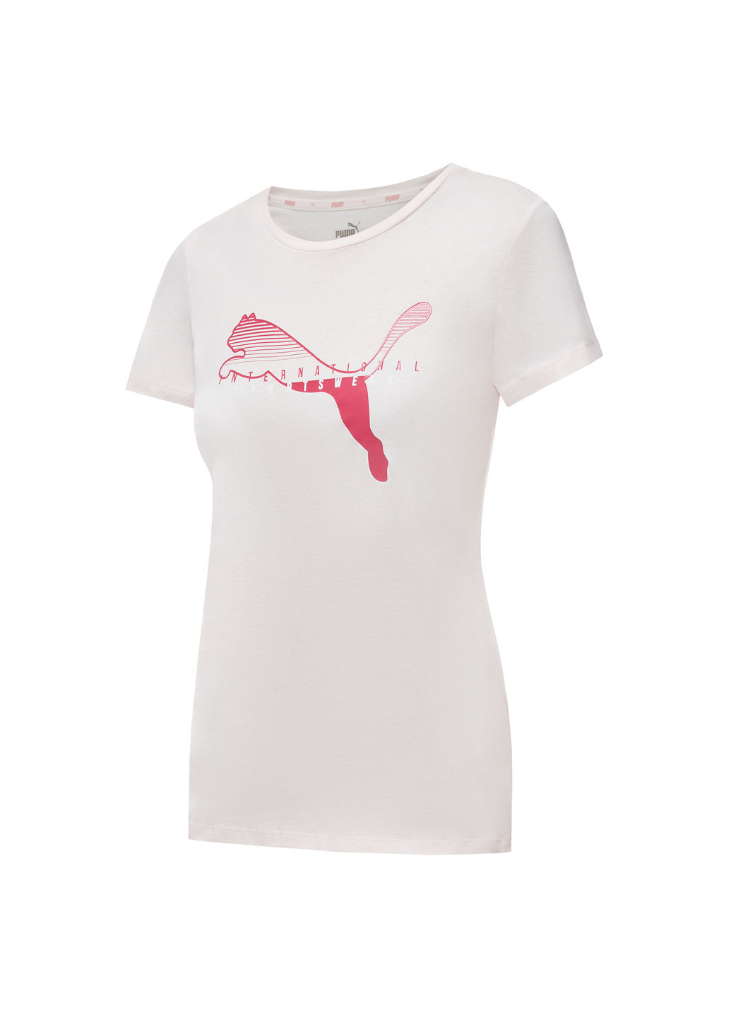 Рожева всесезон футболка womens tee i Puma