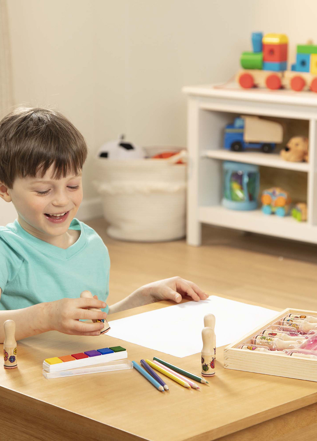 Набір штампом День народження (10 шт.), 19х25х3, 8 см Melissa & Doug (251317754)