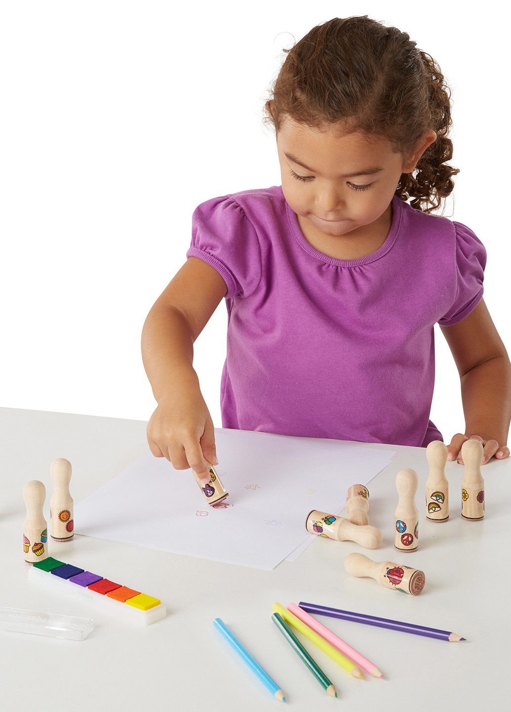 Набір штампом День народження (10 шт.), 19х25х3, 8 см Melissa & Doug (251317754)