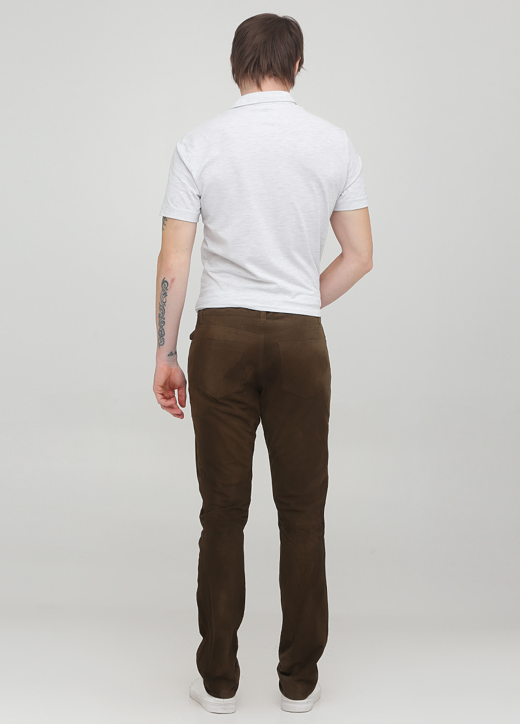 Оливковые кэжуал демисезонные прямые брюки Ralph Lauren