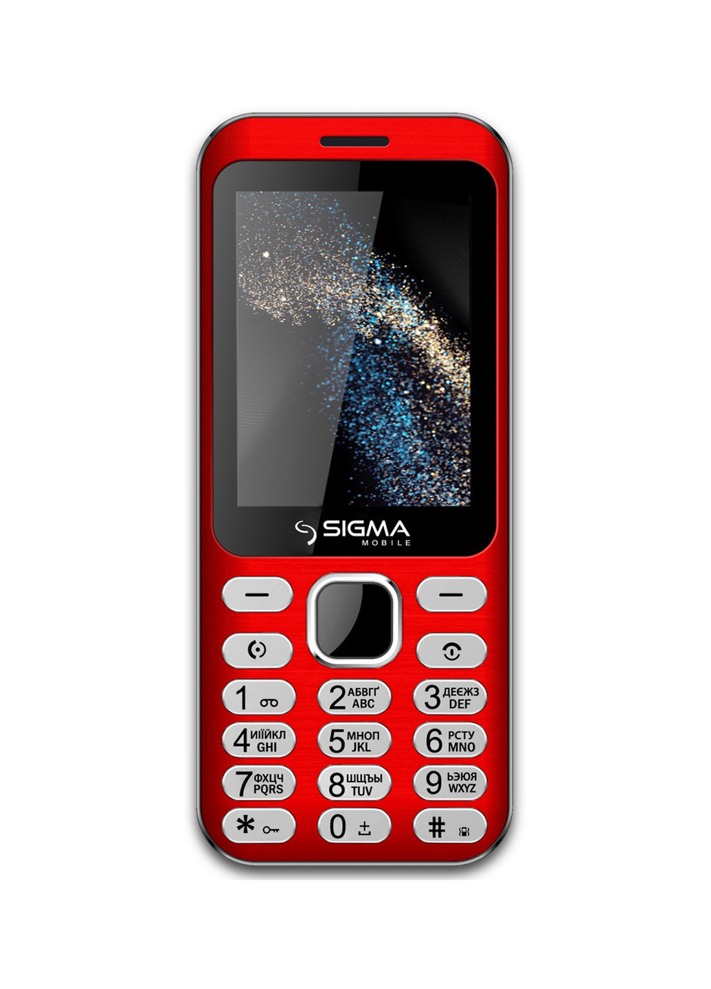 Мобильный телефон Sigma mobile x-style 33 steel red (4827798854938) (130940039)