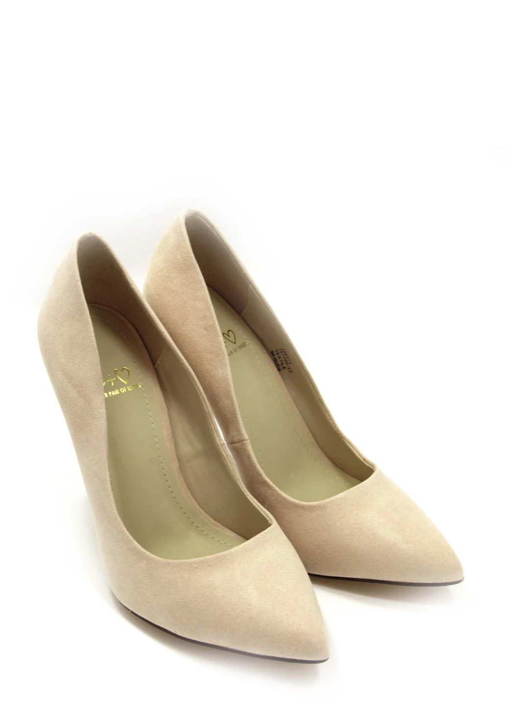 Another Pair Of Shoes Жіночі човники туфлі-човники бежевий з текстиль, великобританія — демісезон (238414664)