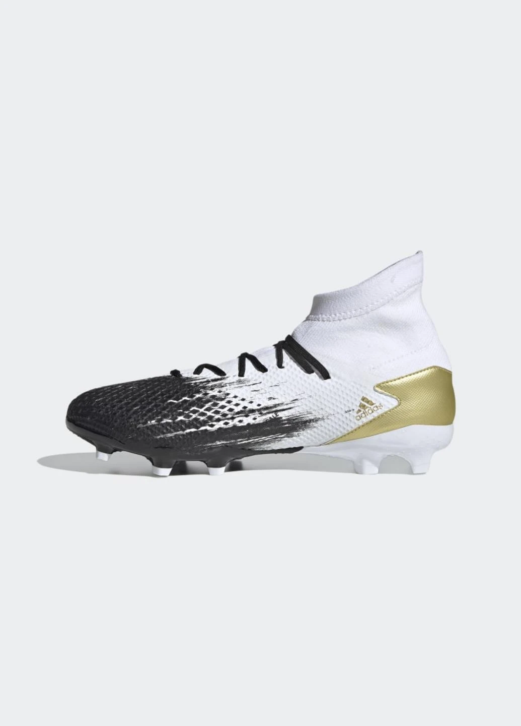 Черно-белые футбольные бутсы fw9196 adidas