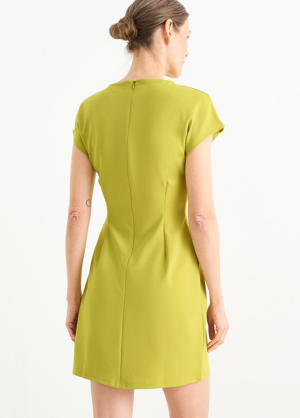 Салатова кежуал сукня футляр C&A однотонна
