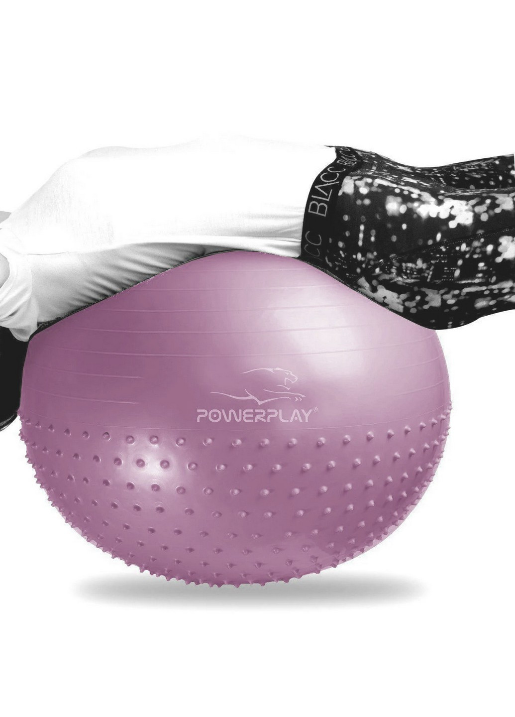 Спортивный мяч для фитнеса 65х65 см PowerPlay (253662163)