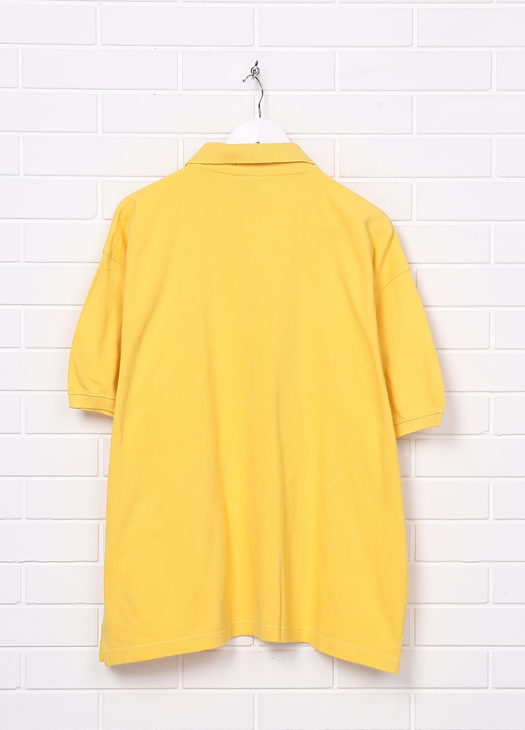 Желтая футболка-поло для мужчин LaLoving однотонная