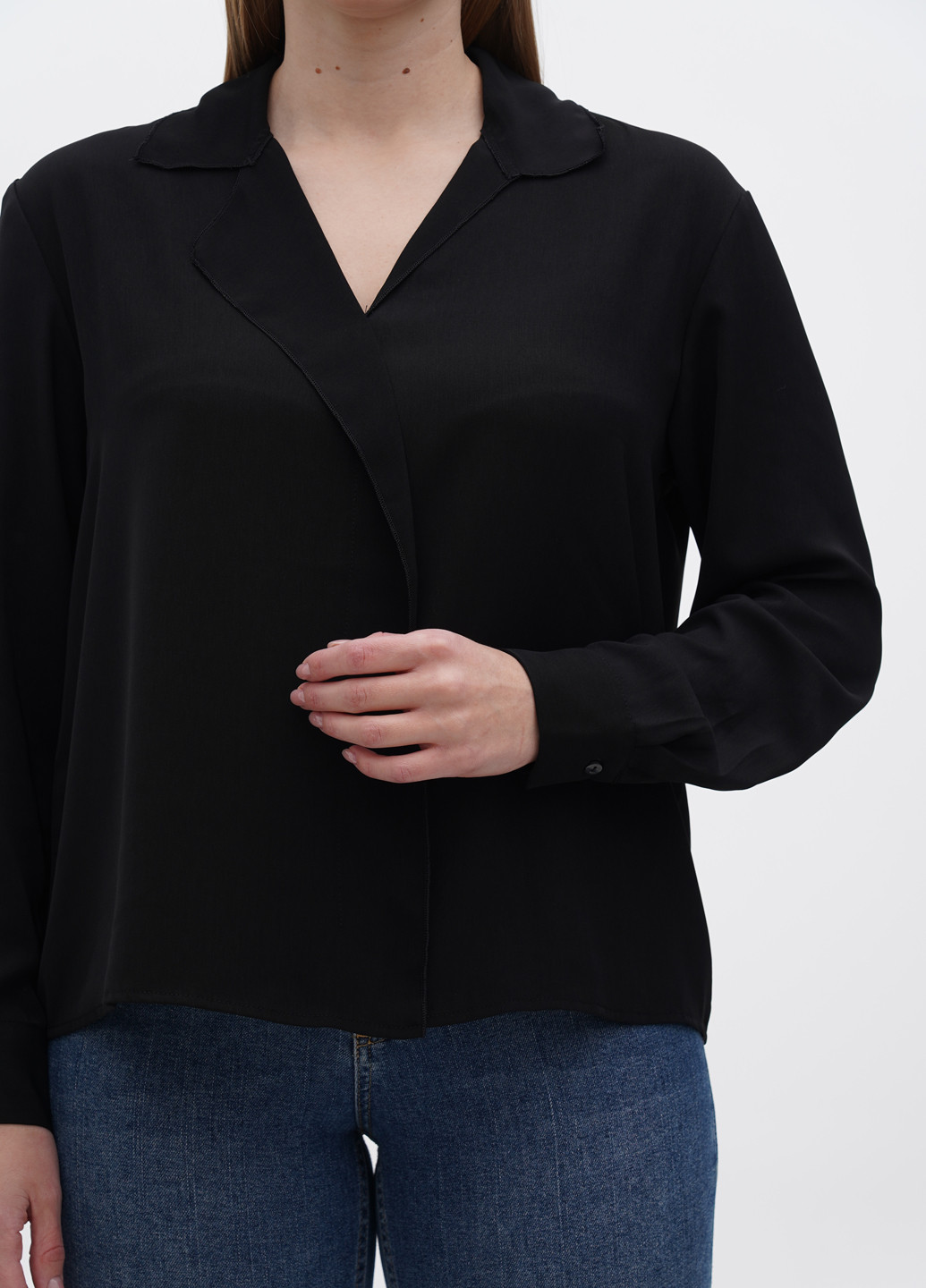 Чорна демісезонна блуза Zign