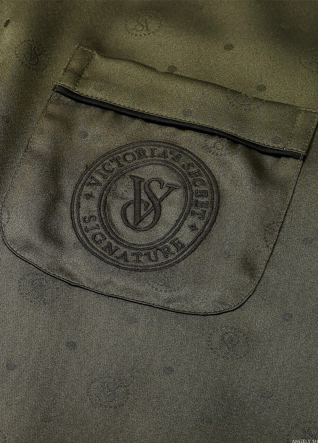 Оливкова (хакі) всесезон піжама (сорочка, шорти) сорочка + шорти Victoria's Secret