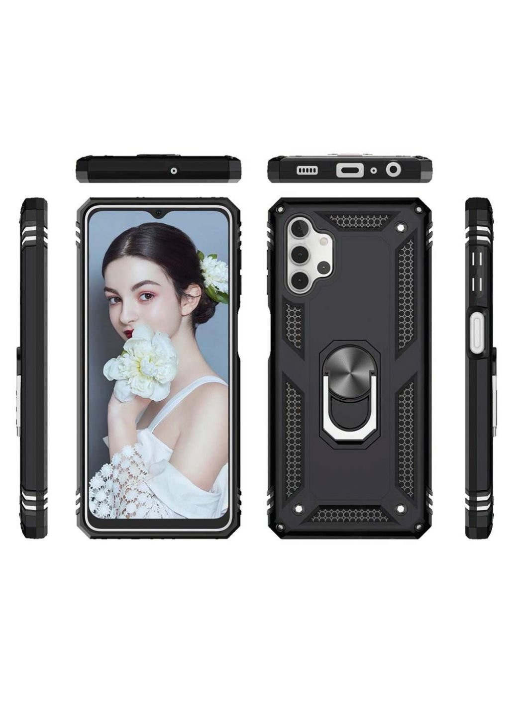 Чохол для мобільного телефону Military Samsung Galaxy A32 SM-A325 Black (705966) BeCover (252570420)