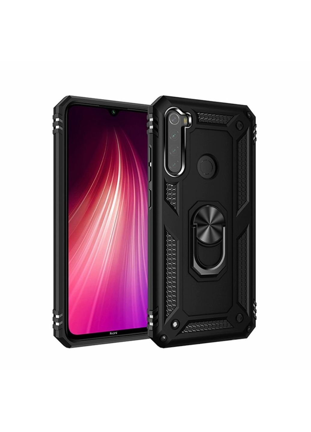 Чохол для мобільного телефону (смартфону) Military для Xiaomi Redmi Note 8 Black (704595) BeCover (201492839)