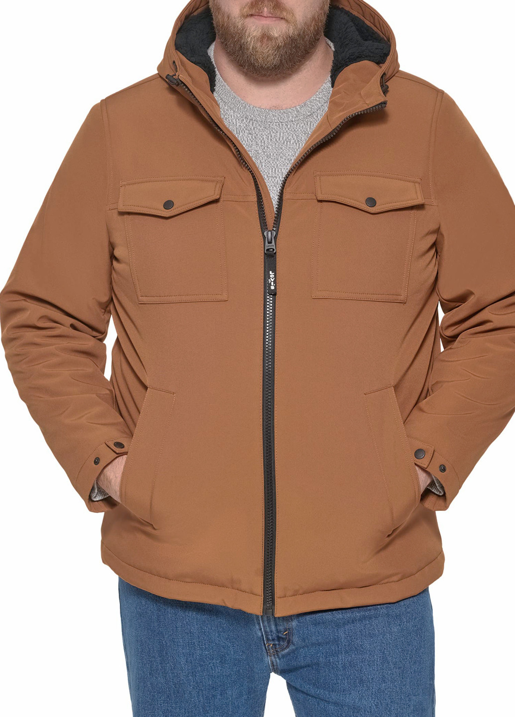 Коричнева демісезонна куртка Levi's